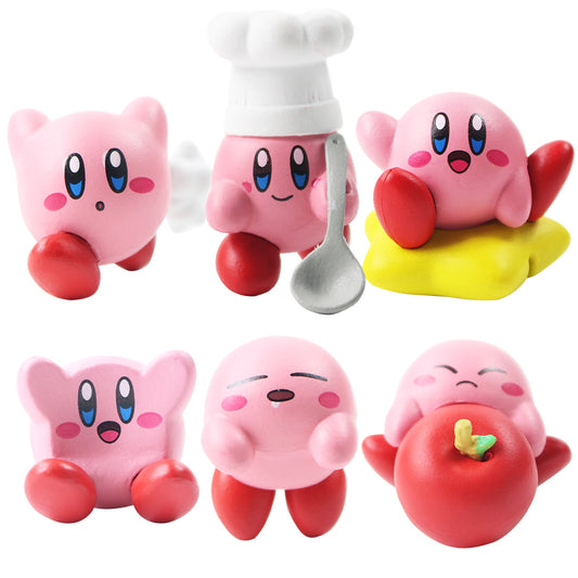 Figurines Kirby Action lot de 6