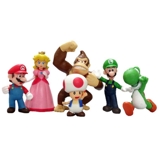 Figurines Super Mario - Lot de 6