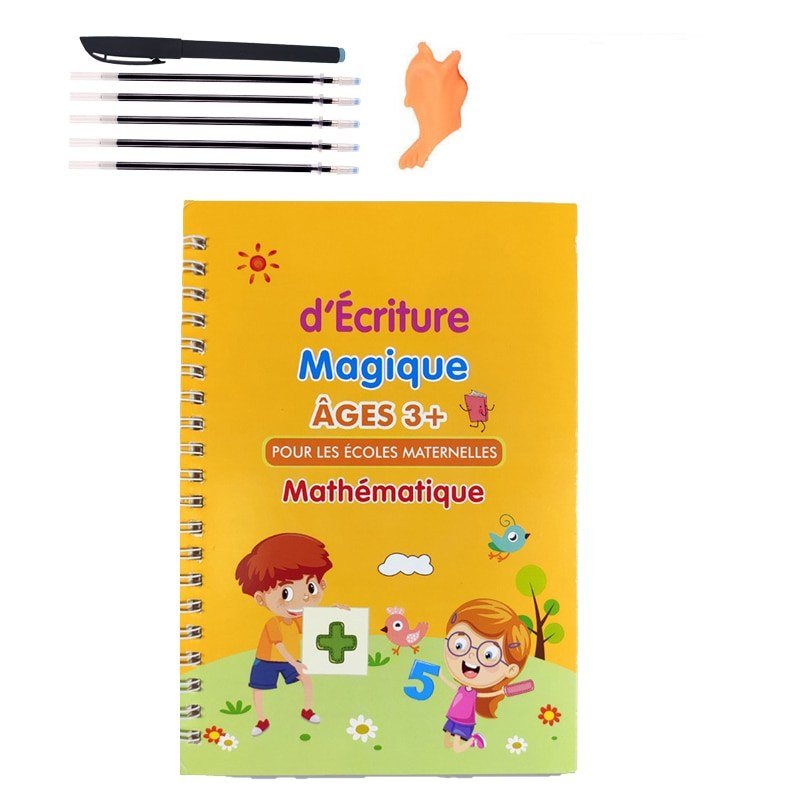 Cahier magique d'apprentissage pour enfants